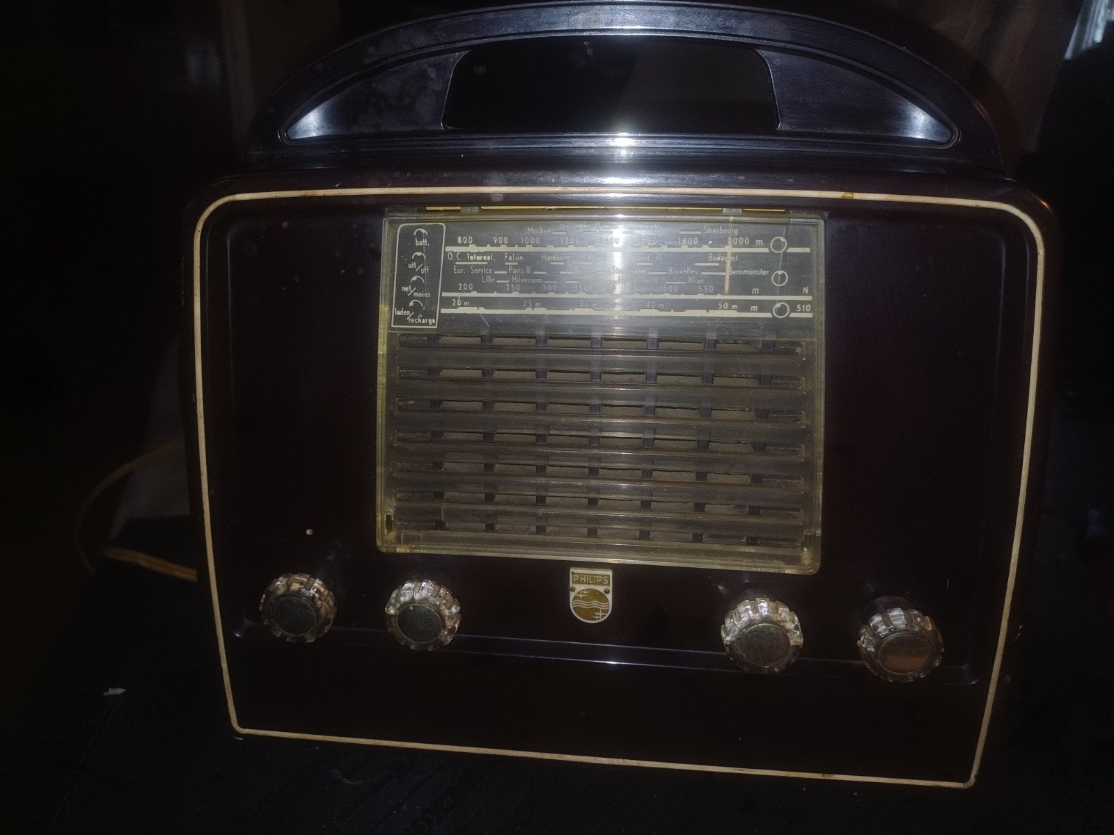 Philips LX 422 AB Radio, Ophalen