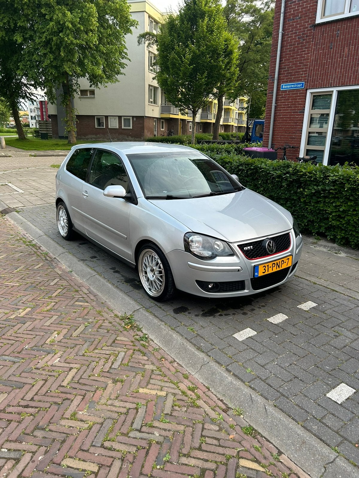 Volkswagen Polo 1.8 Turbo 110KW 2007 Grijs, 1139 kg, 4 cilinders, 610 kg, Handgeschakeld