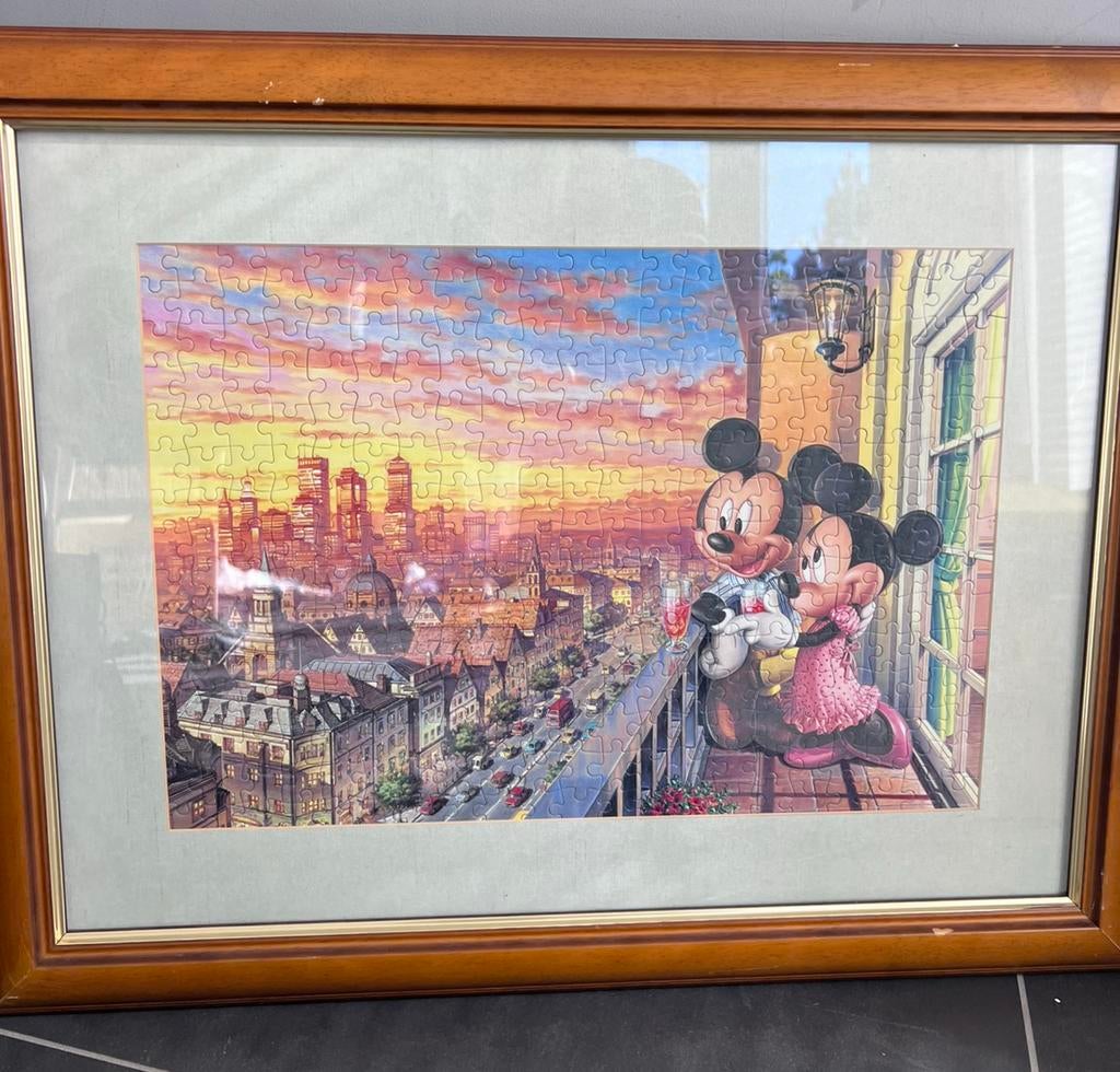 Mikkie mouse Puzzel schilderij, Antiek en Kunst, Ophalen of Verzenden