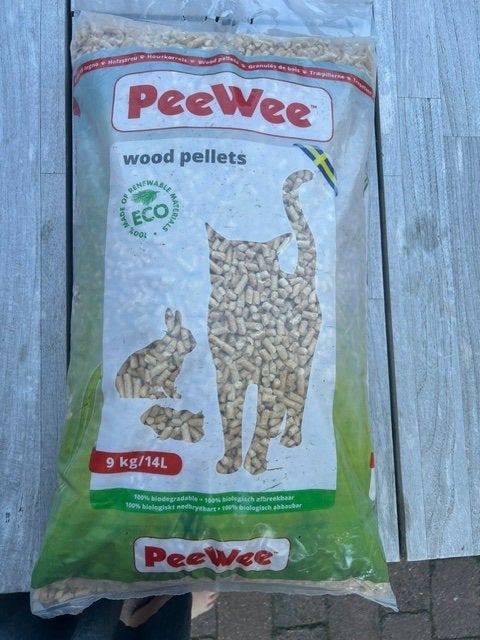 kattenbak vulling (houtkorrels), Ophalen, Nieuw, Gesloten
