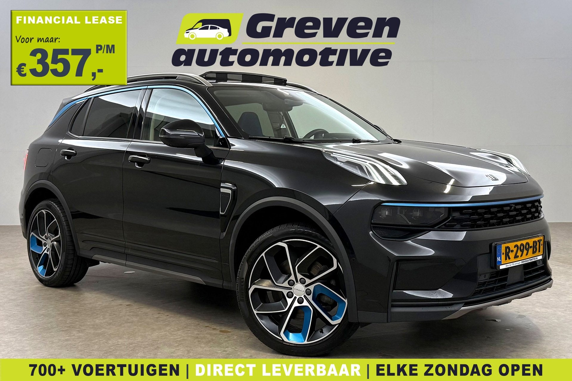 Lynk Co 01 1.5 | Pano | 360° | Sfeer | Memory | Virtual | C, Stof, Euro 6, Bedrijf, 1854 kg