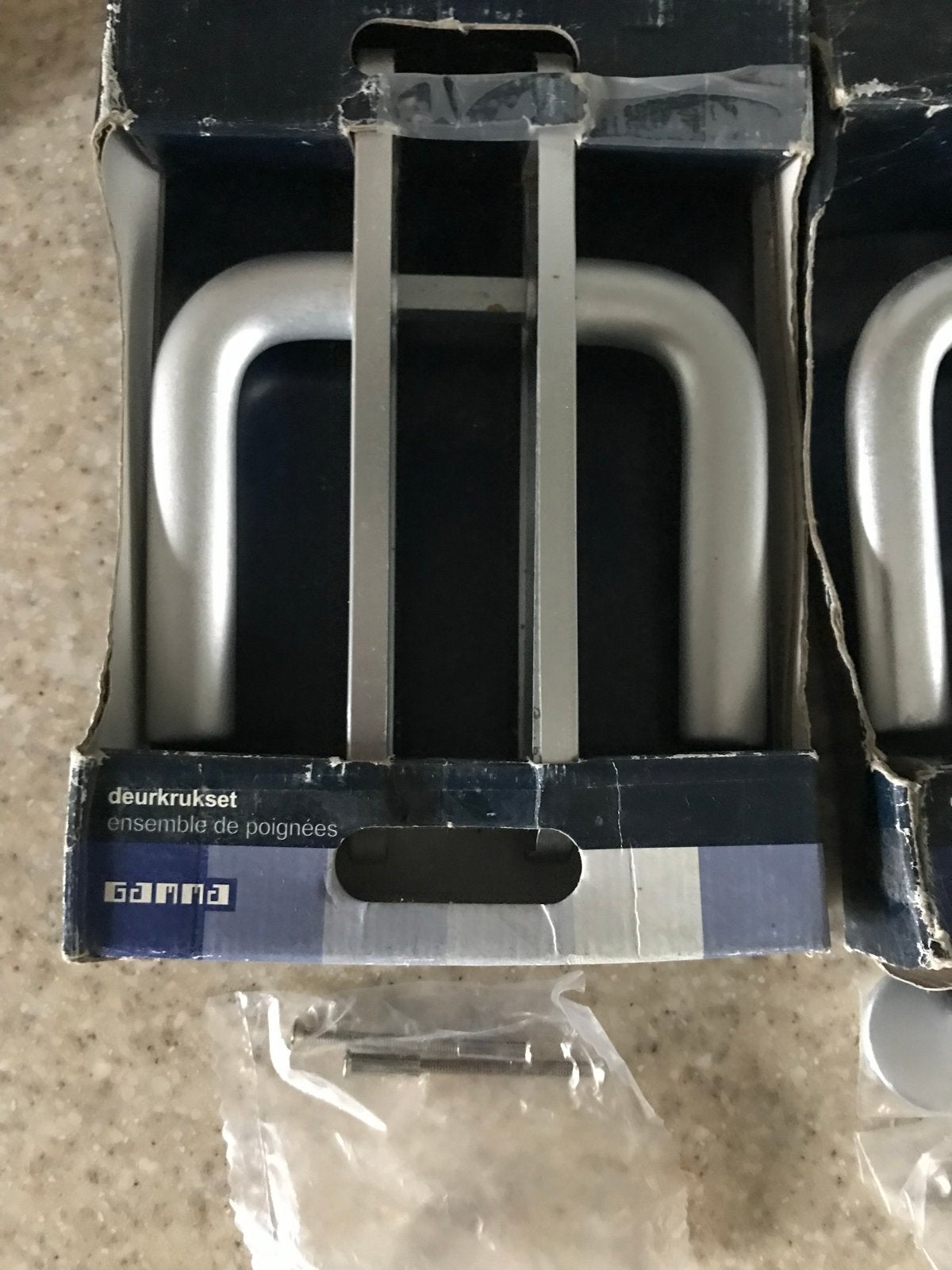 Deurkrukset Gamma - 3 stuks, aluminium, Ophalen, Nieuw, Overige materialen, Klink of Kruk