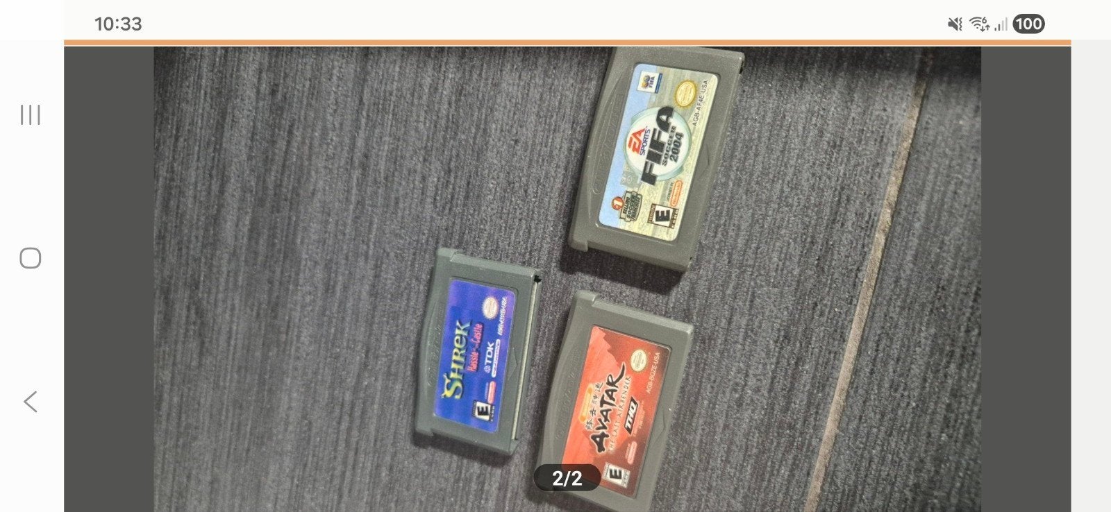 Game Boy Advance games: FIFA 2004, Shrek, Avatar, Ophalen of Verzenden