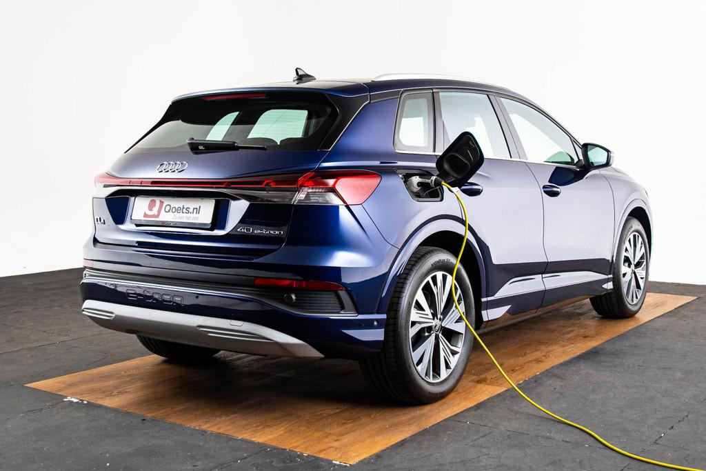 Audi Q4 e-tron 40 Advanced edition 77 kWh Comfortpakket - MM, Automaat, 12 maanden, Achterwielaandrijving, Gebruikt