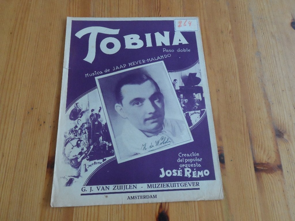 Tobina - jaap meyer / malando - jose remo, Gebruikt, Gitaar, Ophalen of Verzenden, Artiest of Componist