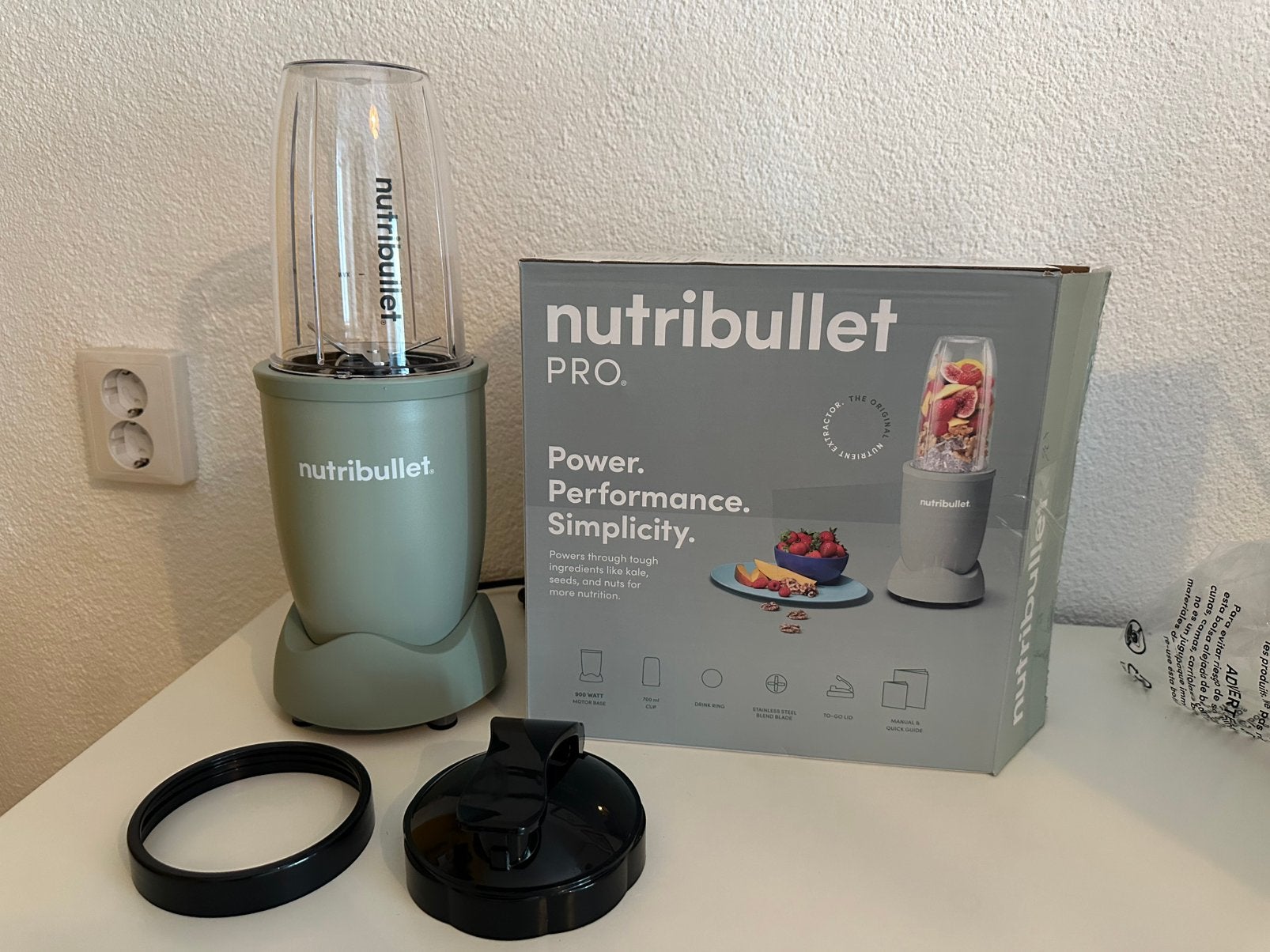 New: Nutribullet blender 900 watt PRO, Ophalen of Verzenden, Nieuw