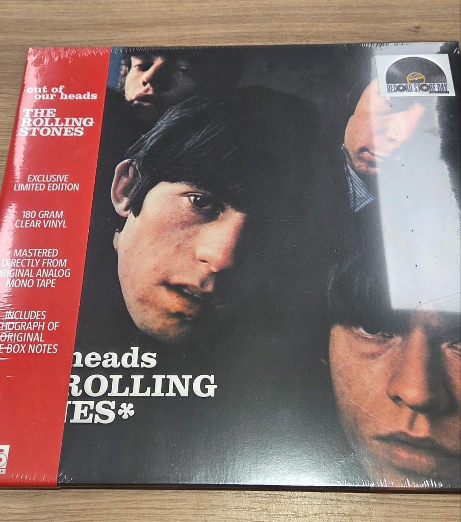 Lp  the Rolling Stones, out of our heads 180gr clear vinyl, Ophalen of Verzenden, Nieuw in verpakking, 12 inch, Poprock