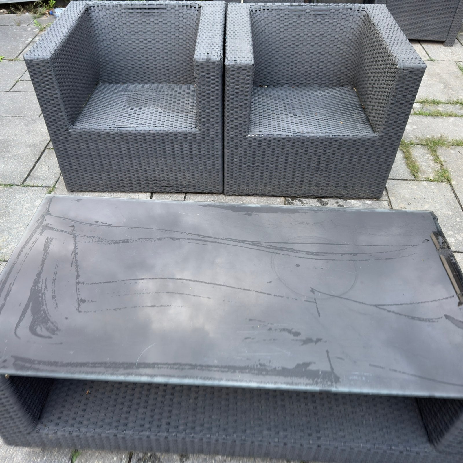GRATIS OPHALEN, Tuin en Terras, Ophalen, Gebruikt, 2 zitplaatsen