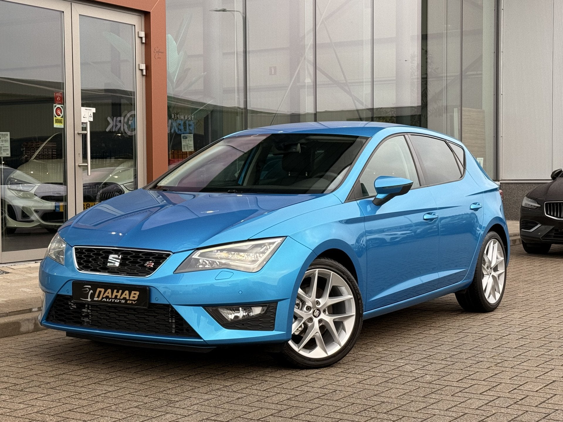 SEAT Leon 2.0 TDI FR | Led | Navi | Cruise | DAB | Stoelverw, Auto's, Seat, Voorwielaandrijving, Gebruikt, Zwart, 4 cilinders
