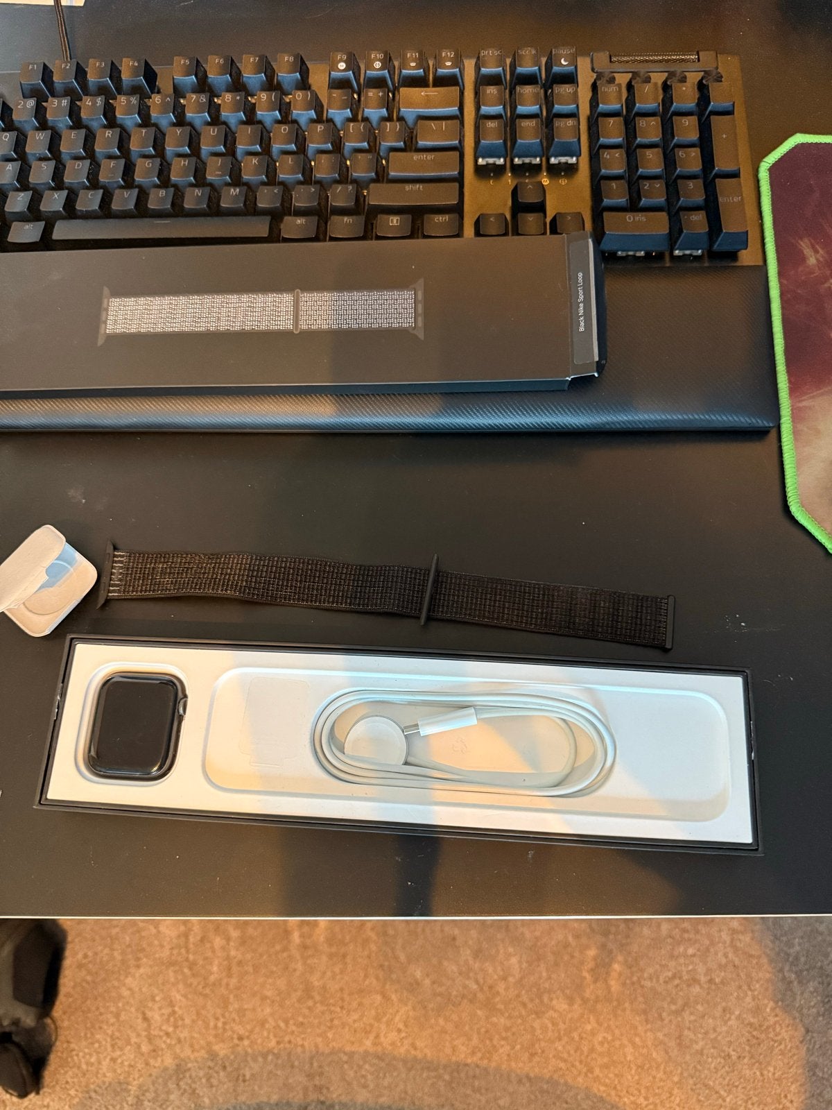Apple Watch Series 6 (44mm) - nike, Ophalen, Gebruikt, Zwart, IOS