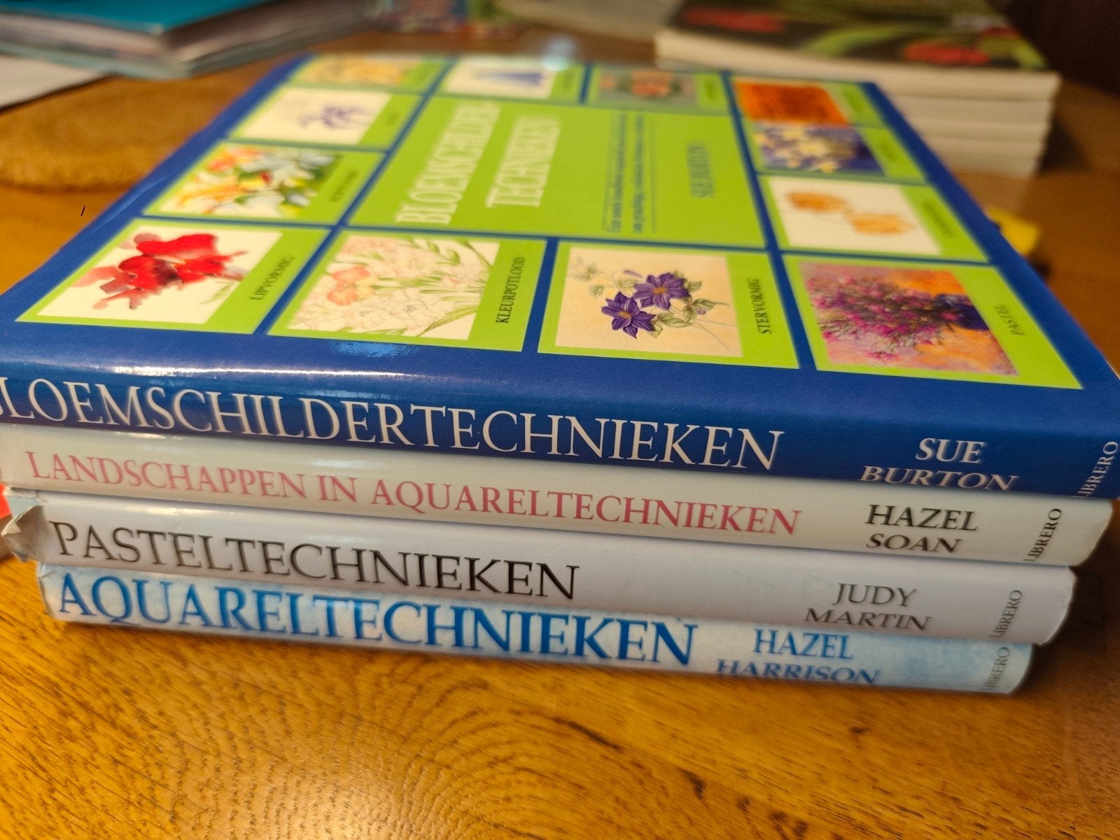 Boeken over schildertechnieken: aquarel, pastel, bloemen, Boeken, Ophalen of Verzenden, Zo goed als nieuw, Schilder- en Tekenkunst