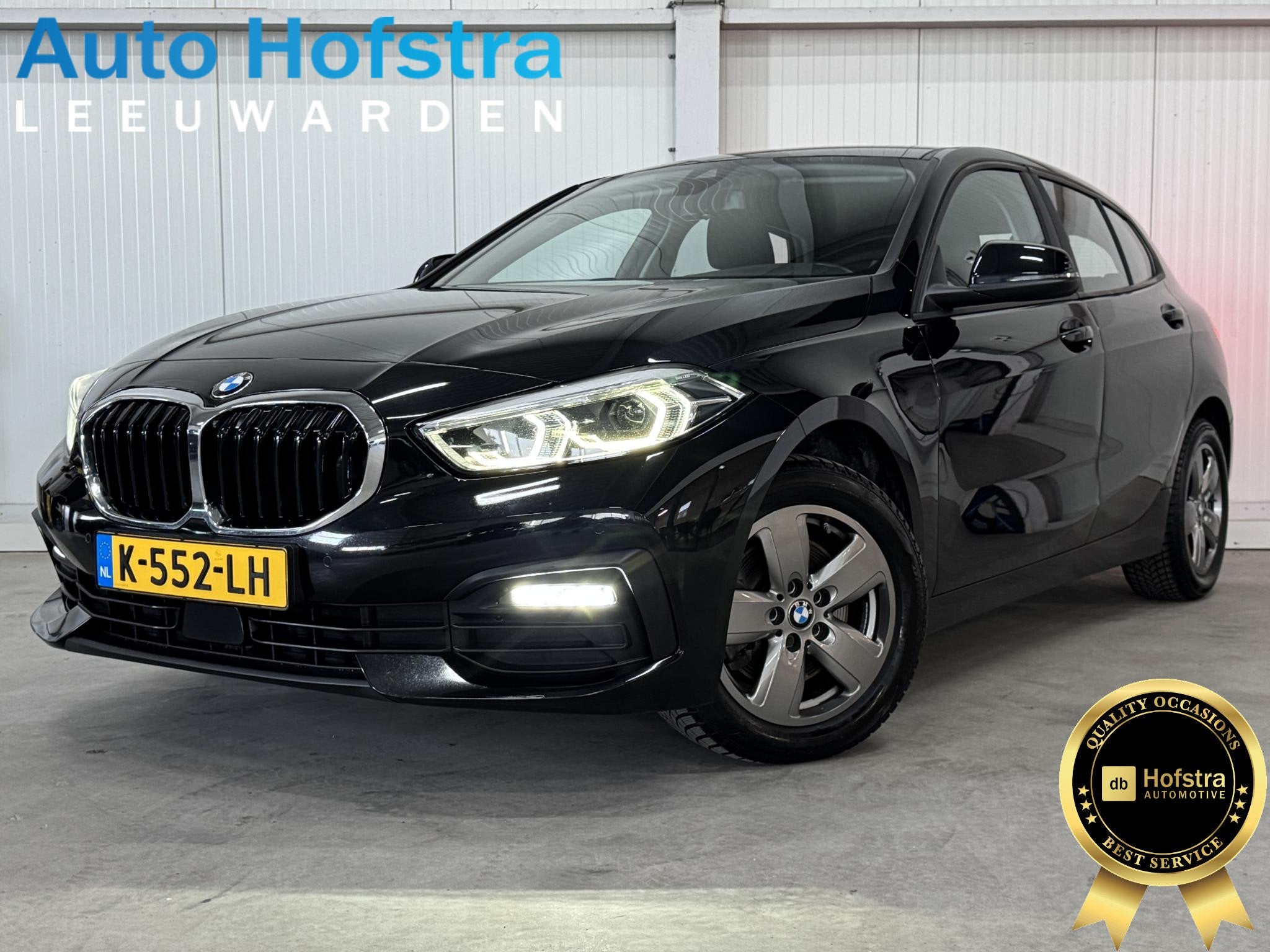 BMW 1-serie 118i Executive Edition AUTOMAAT DIGI-DASH NAVI C, Auto's, Dealer onderhouden, Gebruikt, Zwart, Origineel Nederlands