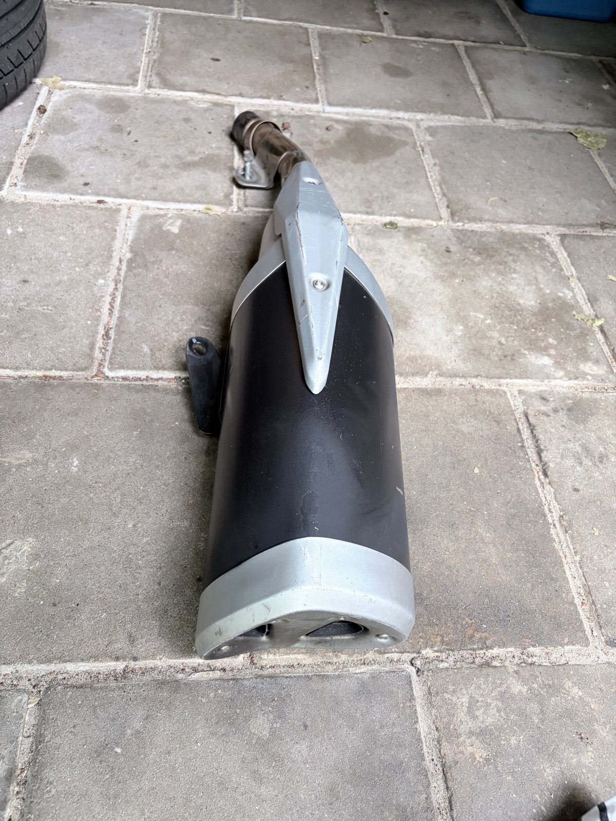 Originele Kawasaki Z750 uitlaatdemper, Ophalen, Gebruikt