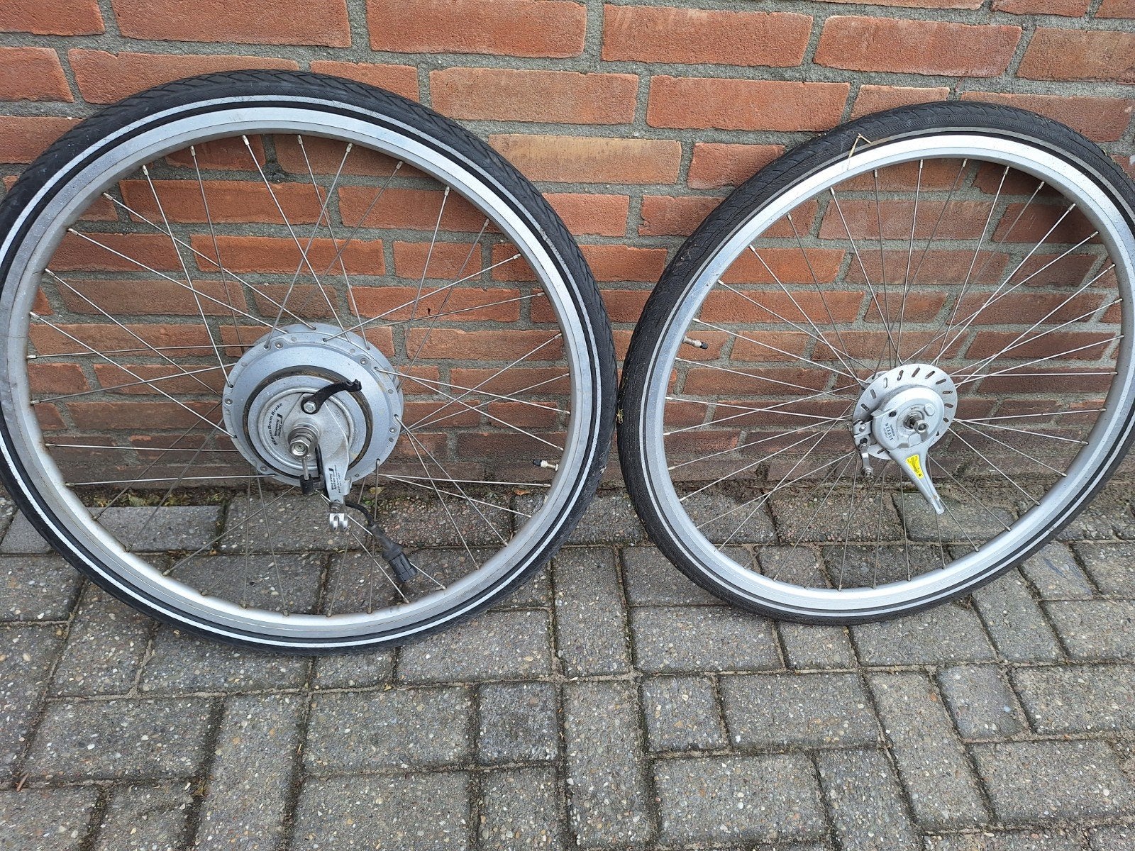 Wiel set van een ion fiets Batavus, Fietsen en Brommers, Fietsonderdelen, Ophalen of Verzenden, Wiel
