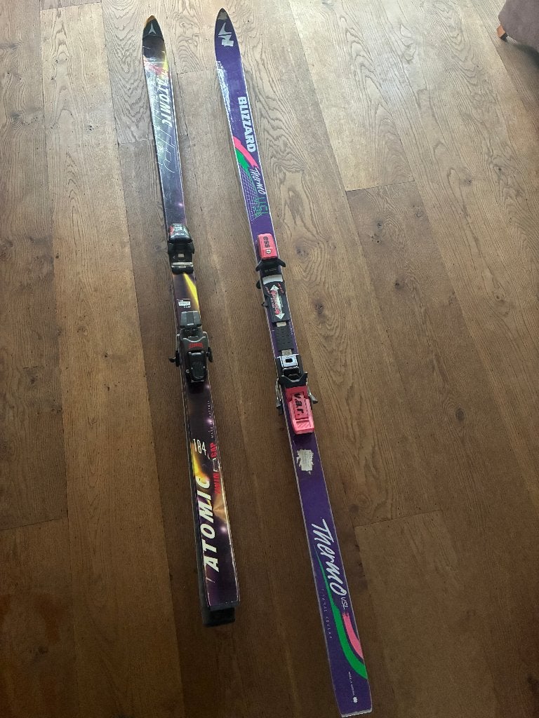 Vintage Atomic en Blizzard ski's - Niet voor hergebruik, Ophalen, Atomic, Skiën, Ski's