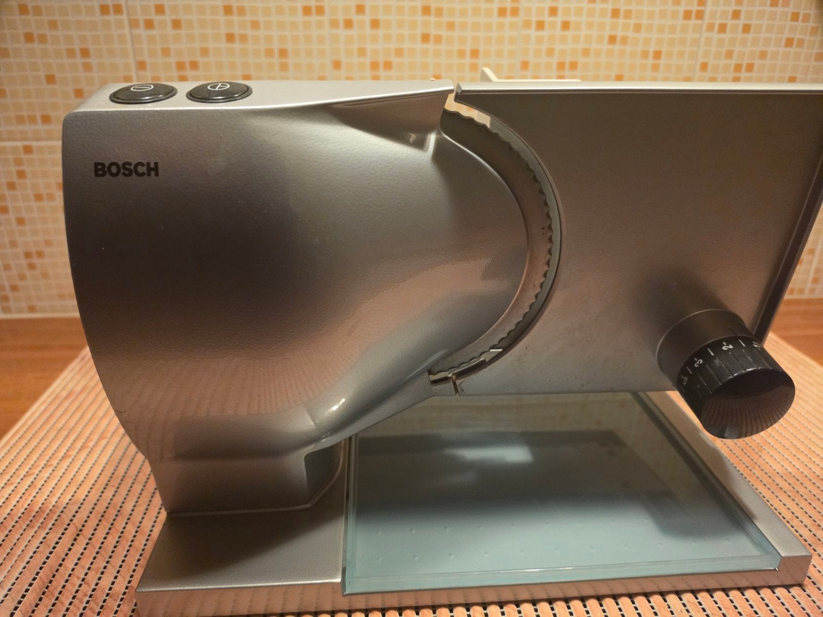 Bosch Universele Snijmachine - Zilver, Ophalen, Gebruikt