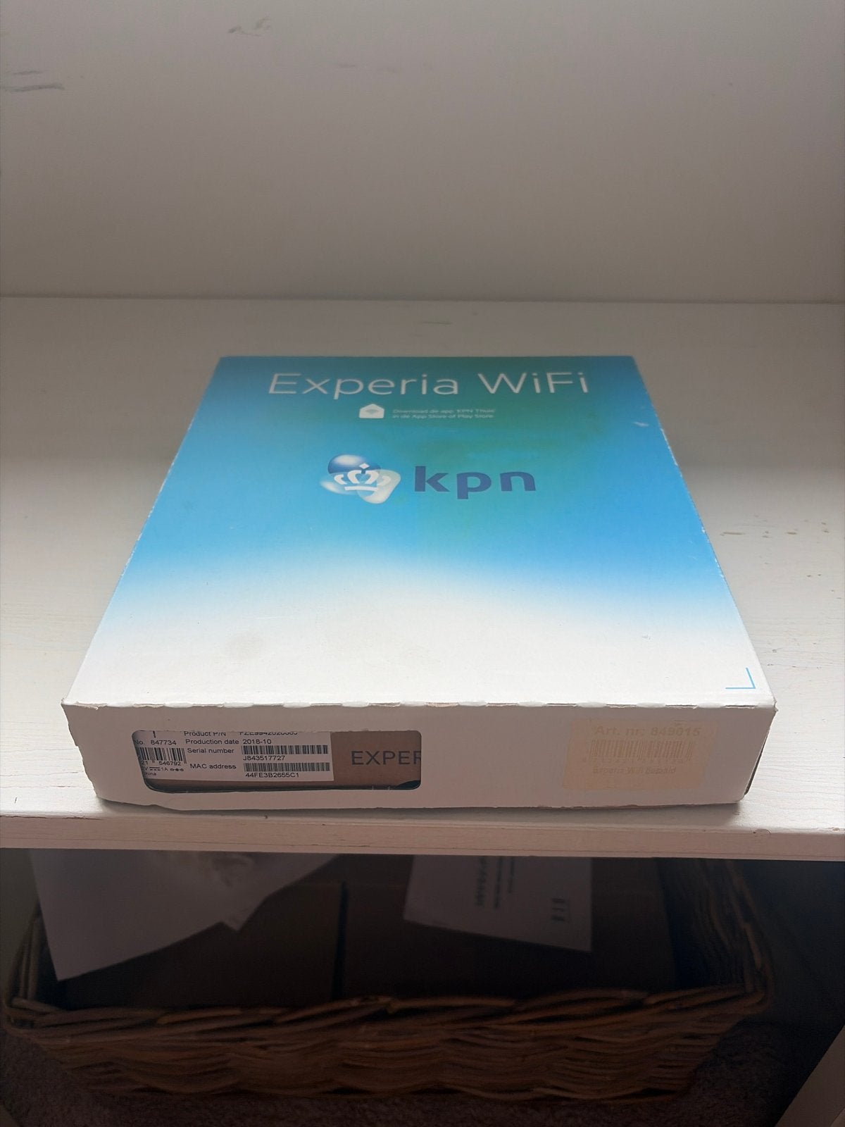 KPN Experia WiFi - Nieuw in doos, Ophalen, Nieuw, Router