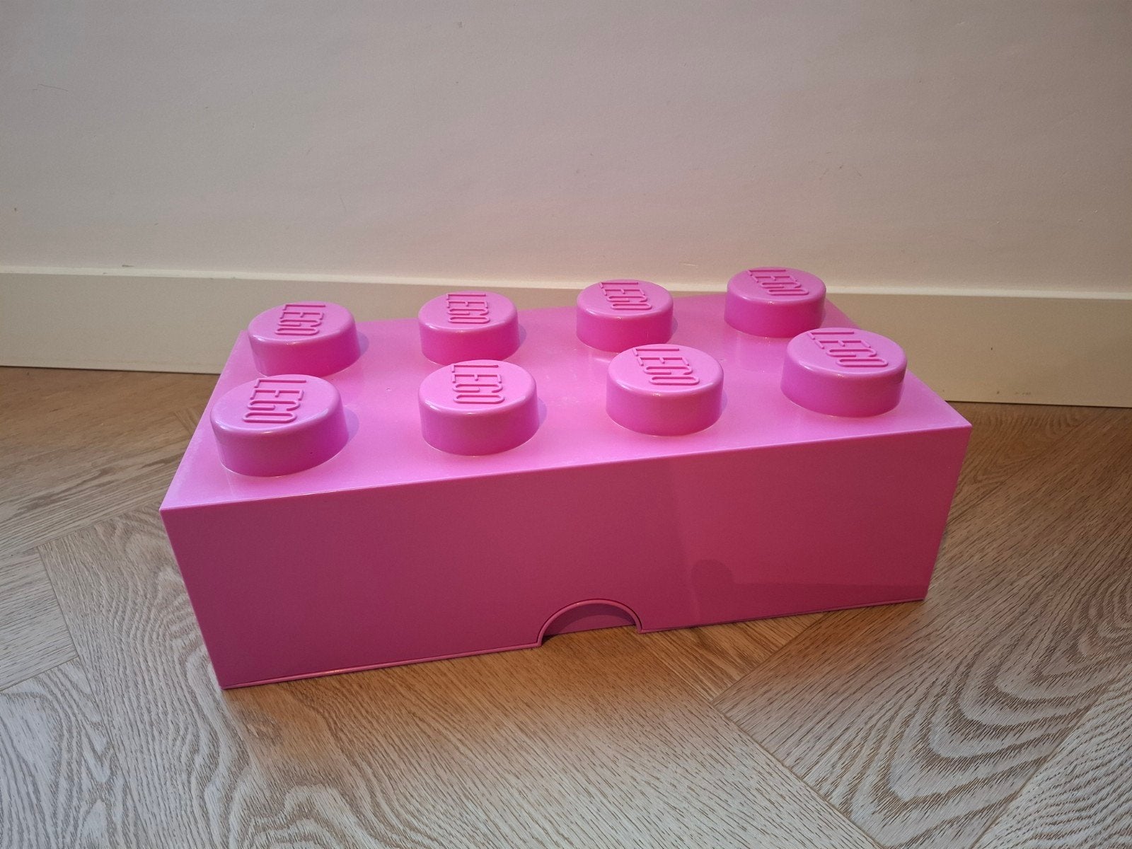 Lego opbergdoos - Roze, Ophalen, Gebruikt, Accessoire, Lego
