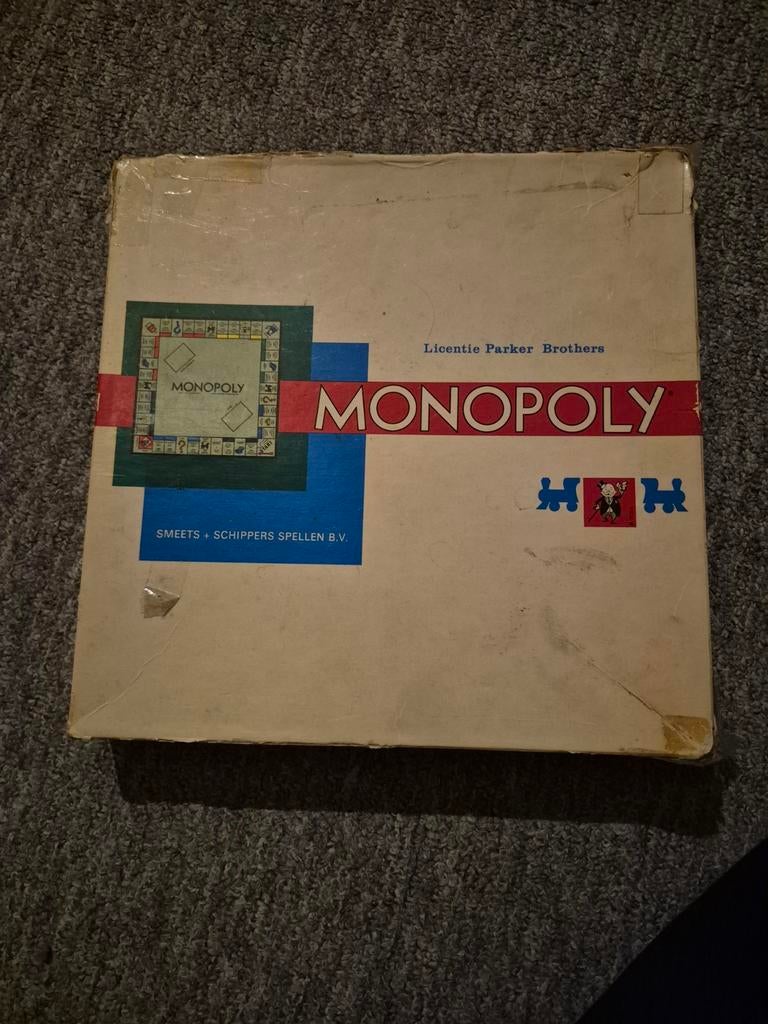 Vintage Monopoly Bordspel - Smeets + Schippers Spellen B.V., Ophalen, Gebruikt, Smeets + Schippers Spellen B.V.