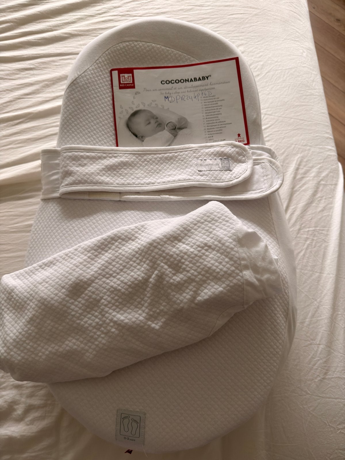 Red Castle Cocoonababy ergonomisch babynestje, Ophalen of Verzenden, Zo goed als nieuw, Overige typen