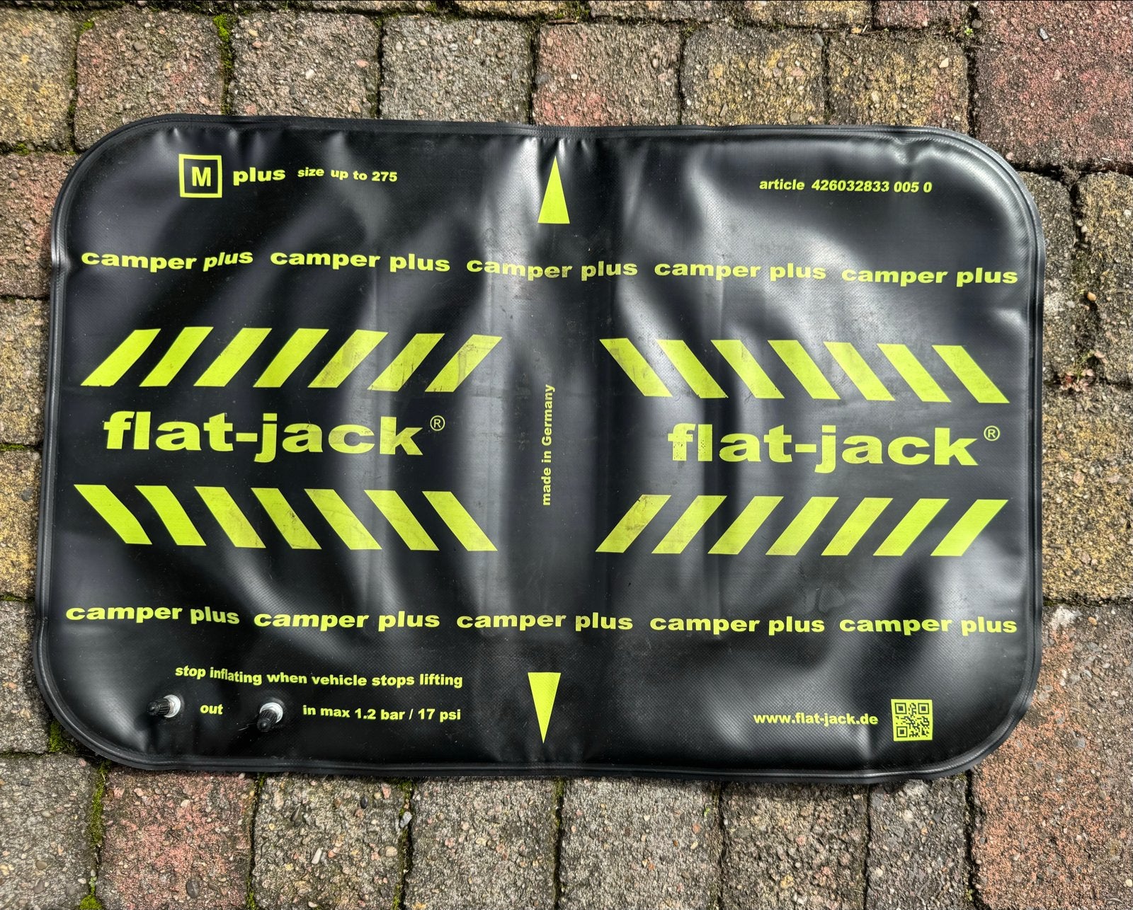 Flat-Jack Camper Plus M - leveler, Caravans en Kamperen, Ophalen of Verzenden, Zo goed als nieuw