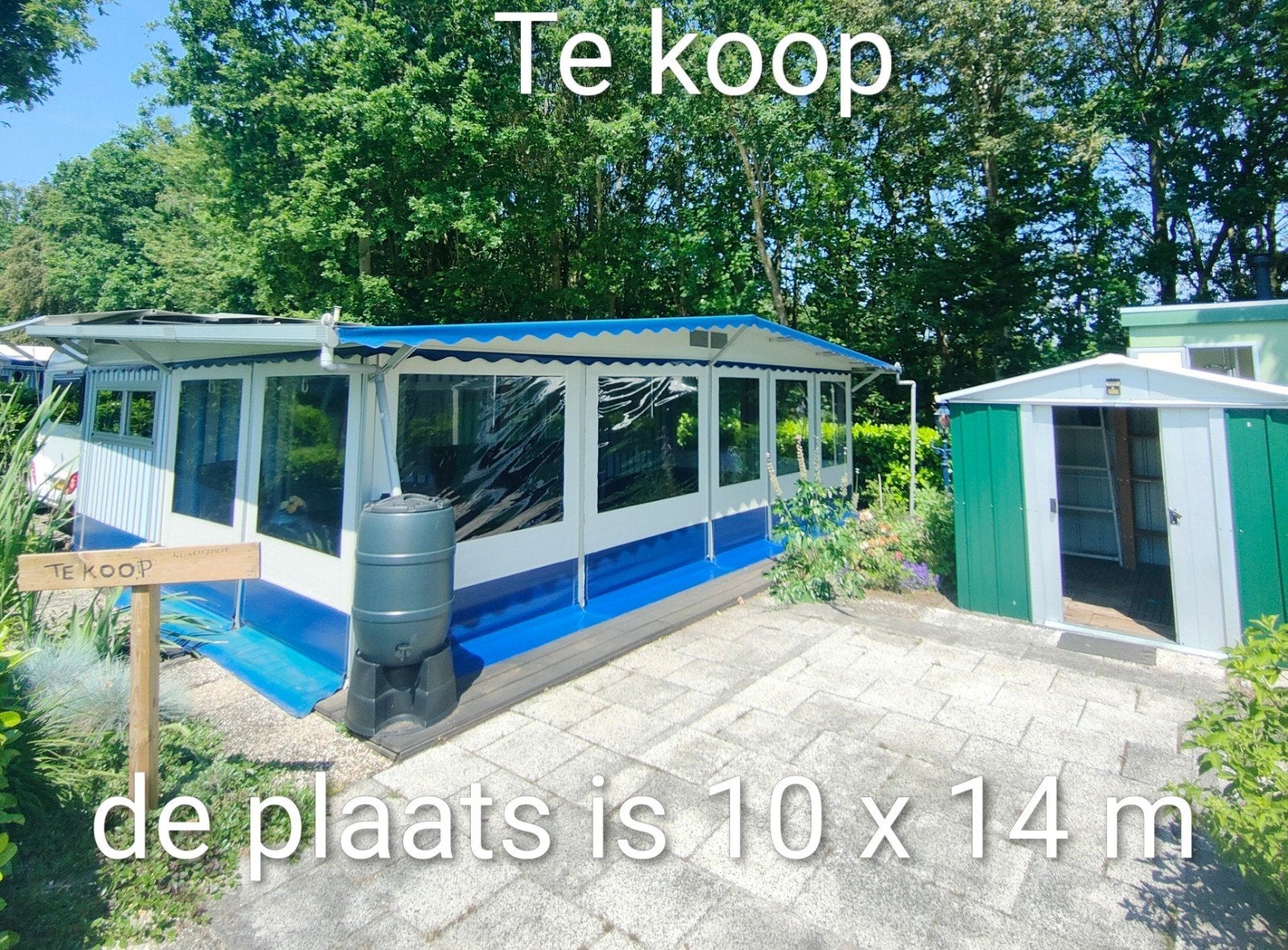 Knaus caravan met complete voortent en luifel op 4* camping, Rondzit, Particulier, Koelkast, Knaus