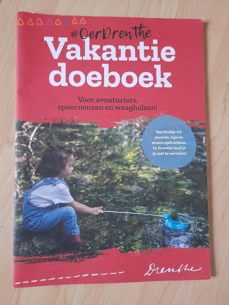 OER DRENTHE VAKANTIE DOEBOEK VOOR AVONTURIERS SPEURNEUZEN, Ophalen of Verzenden, Zo goed als nieuw, Fictie algemeen