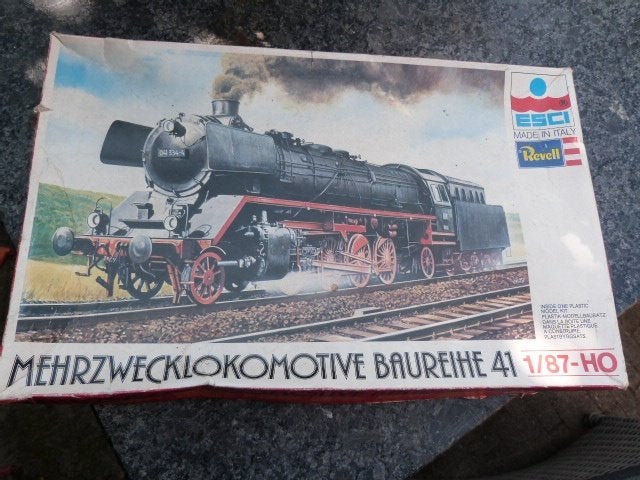 Revell stoomlok br 41 H-2160 bouwdoos, Hobby en Vrije tijd, Modelbouw | Overige, Ophalen of Verzenden, Zo goed als nieuw, 1:50 tot 1:144