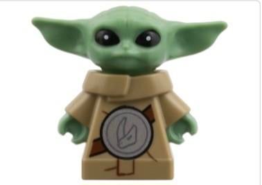 Lego minifiguur sw1522 grogu met mudhorn medaille, Ophalen of Verzenden, Nieuw, Actiefiguurtje