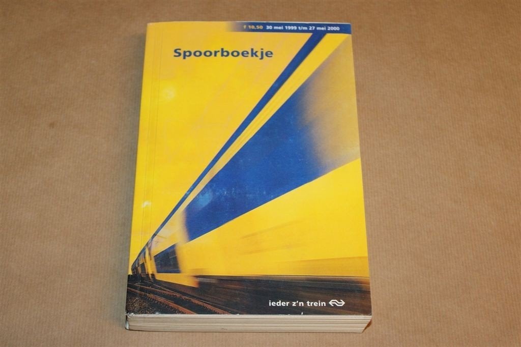 Spoorboekje 1999-2000 — Nederlandse Spoorwegen, Verzamelen, Gebruikt, -, Tram, -