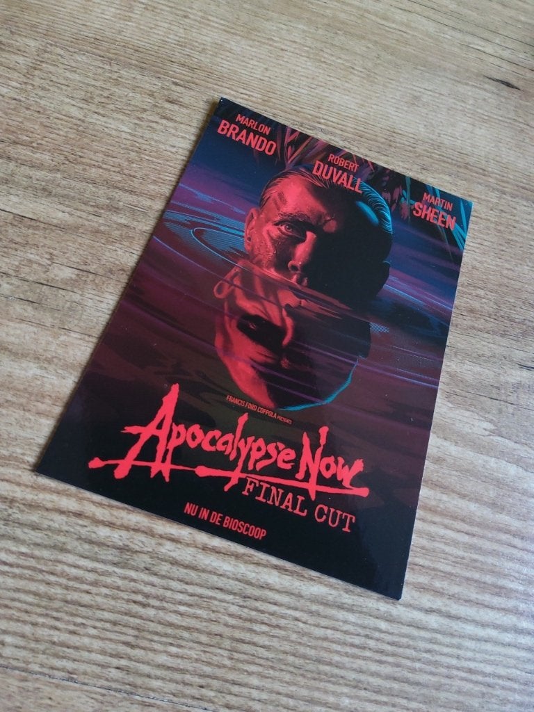 Apocalypse Now Final Cut ansichtkaart Film Kaart, Ophalen of Verzenden, 1980 tot heden, Ongelopen, Sterren en Beroemdheden