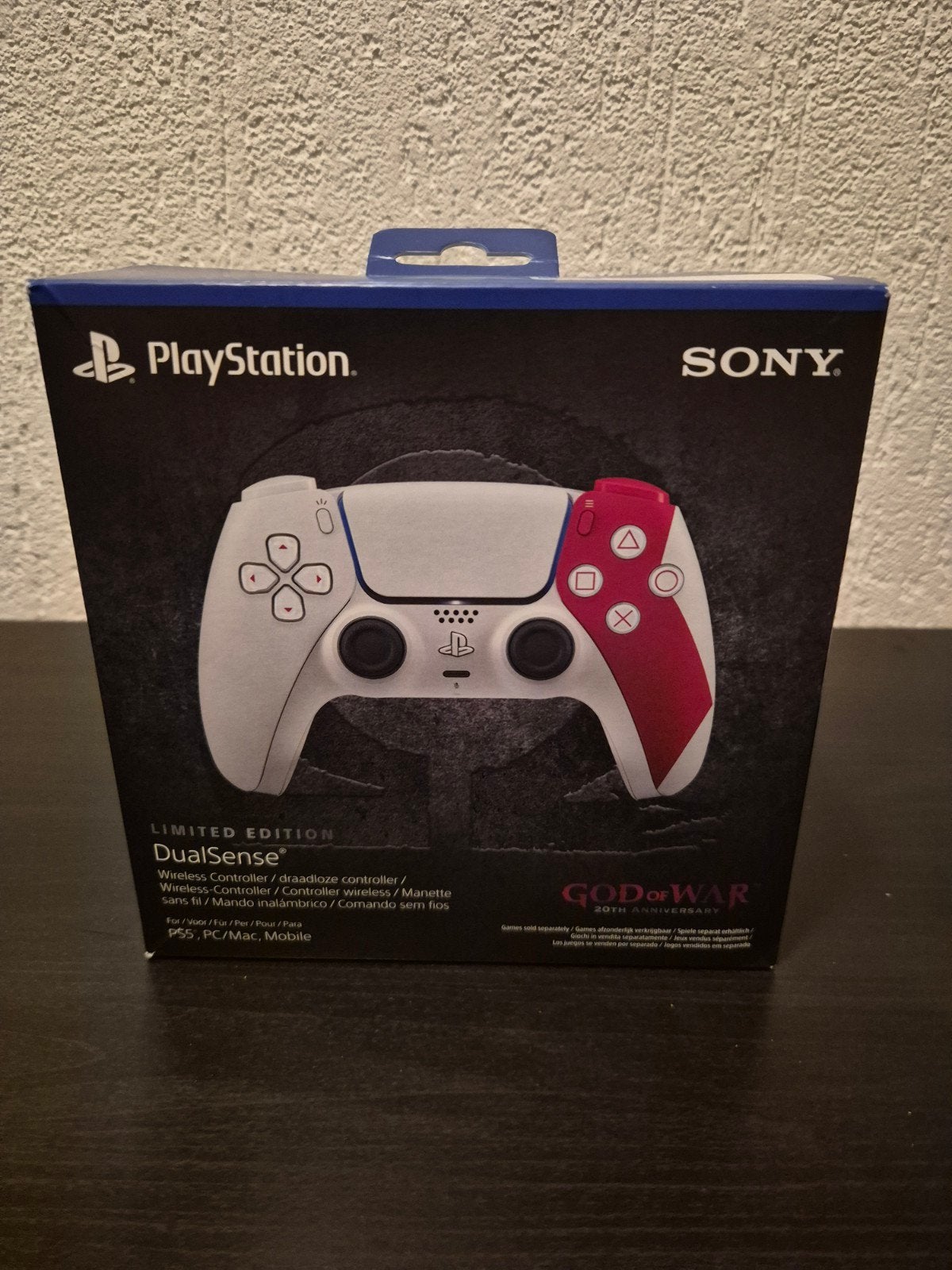 PS5 Controller God of War 20th Anniversary Edition, Spelcomputers en Games, Spelcomputers | Sony PlayStation Consoles | Accessoires