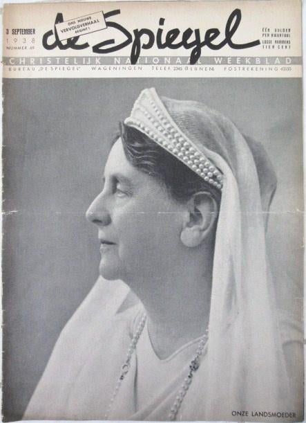 Twee artikelen over het Koninklijk Huis 1938 en 1939, Verzamelen, Ophalen of Verzenden, Gebruikt, Tijdschrift of Boek