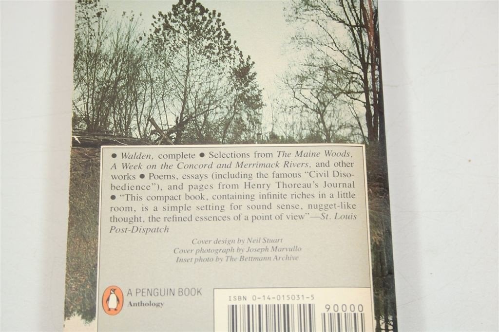 The Portable Thoreau — Walden & Civil Disobedience, Compleet, Verzenden, Gelezen
