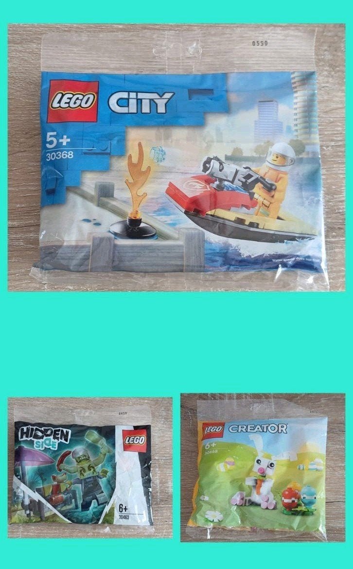 Nieuwe Lego 30668 creator pasen 30463 hiden side
30368 city, City, Lego, Nieuw, Ophalen of Verzenden
