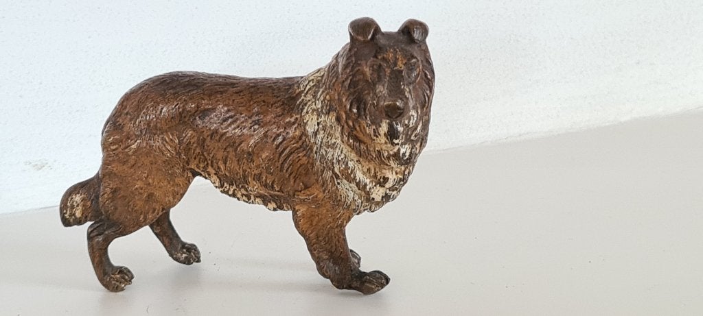 Weens Bronzen Hond, STB Stefan Buchinger, Schottenfeldgasse, Ophalen, Handgemaakt, Minder dan 20 cm, Beeld