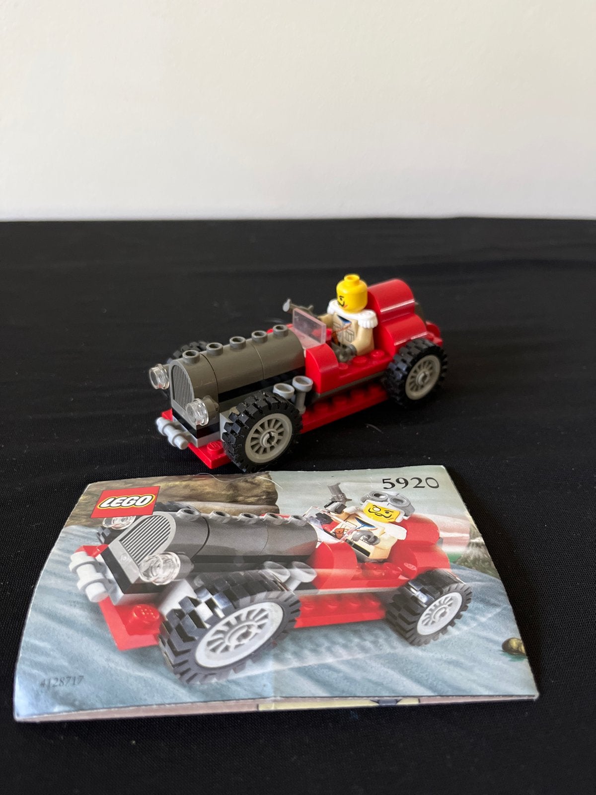 Lego 5920: Racer met Minifiguur (mist helm en bril), Gebruikt, Lego, Ophalen of Verzenden, Racers