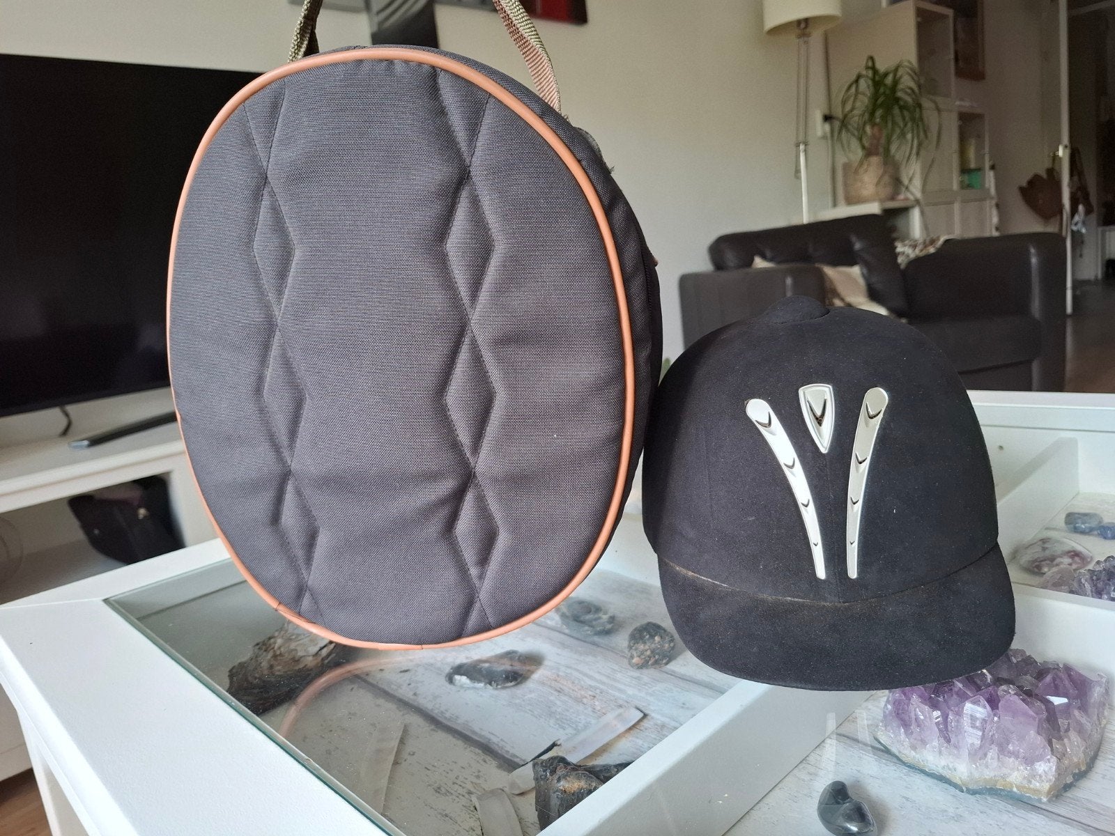 CE-gecertif. Ruitersport helm, Paardrij cap. Volwassene, Ophalen of Verzenden, Zo goed als nieuw
