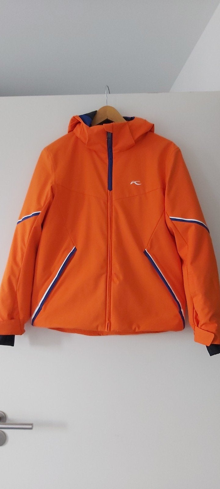 Oranje Kjus  ski jas voor jongen, maat 164, Ophalen of Verzenden, Kjus, Jongen, Jas