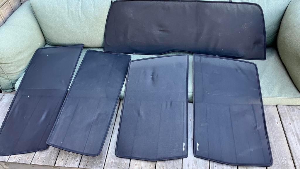 Sunnyboy zonneschermen voor volvo v70 - complete set, Ophalen of Verzenden, Gebruikt