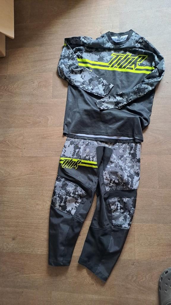 Crossmotorpak Thor - Shirt maat S, Broek maat 28, Fietsen en Brommers, Ophalen of Verzenden, Overige merken