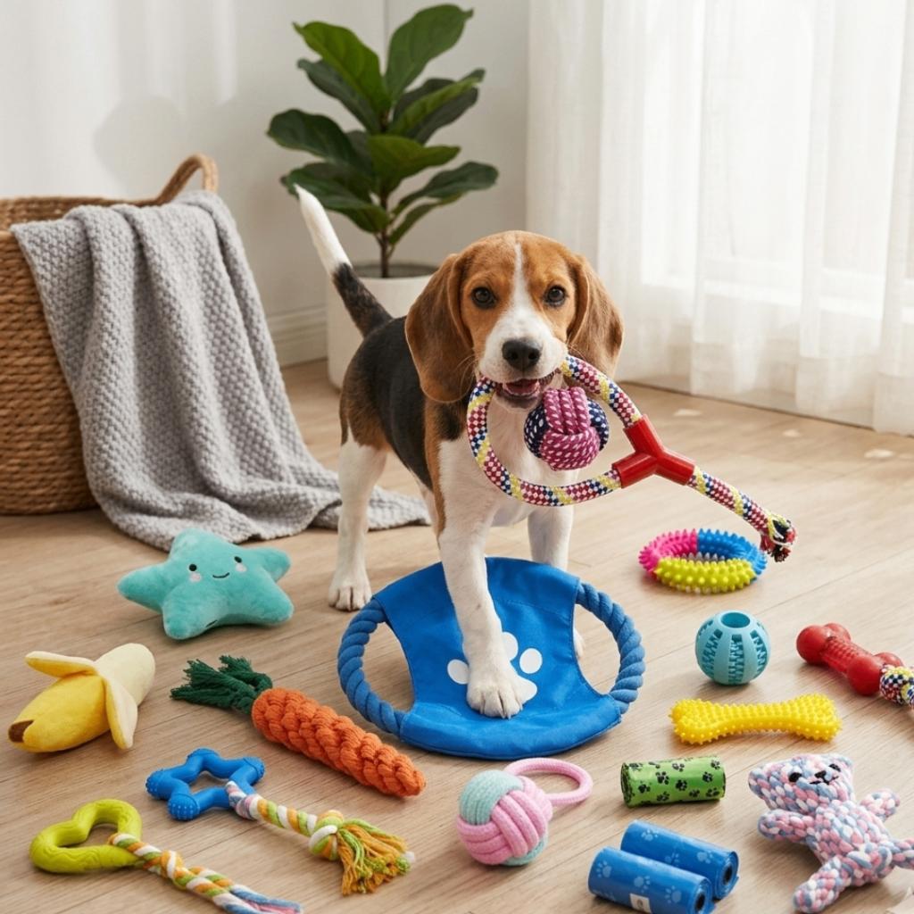 Honden Speelgoed Set - 18 Stuks, Ophalen of Verzenden, China, Alibaba, Nieuw