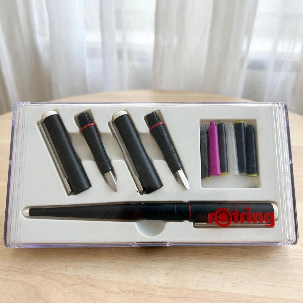 Vintage rOtring ArtPen Kalligrafie Set 1.5 / 1.9 / 2.3mm, Ophalen of Verzenden, Nieuw, Overige typen