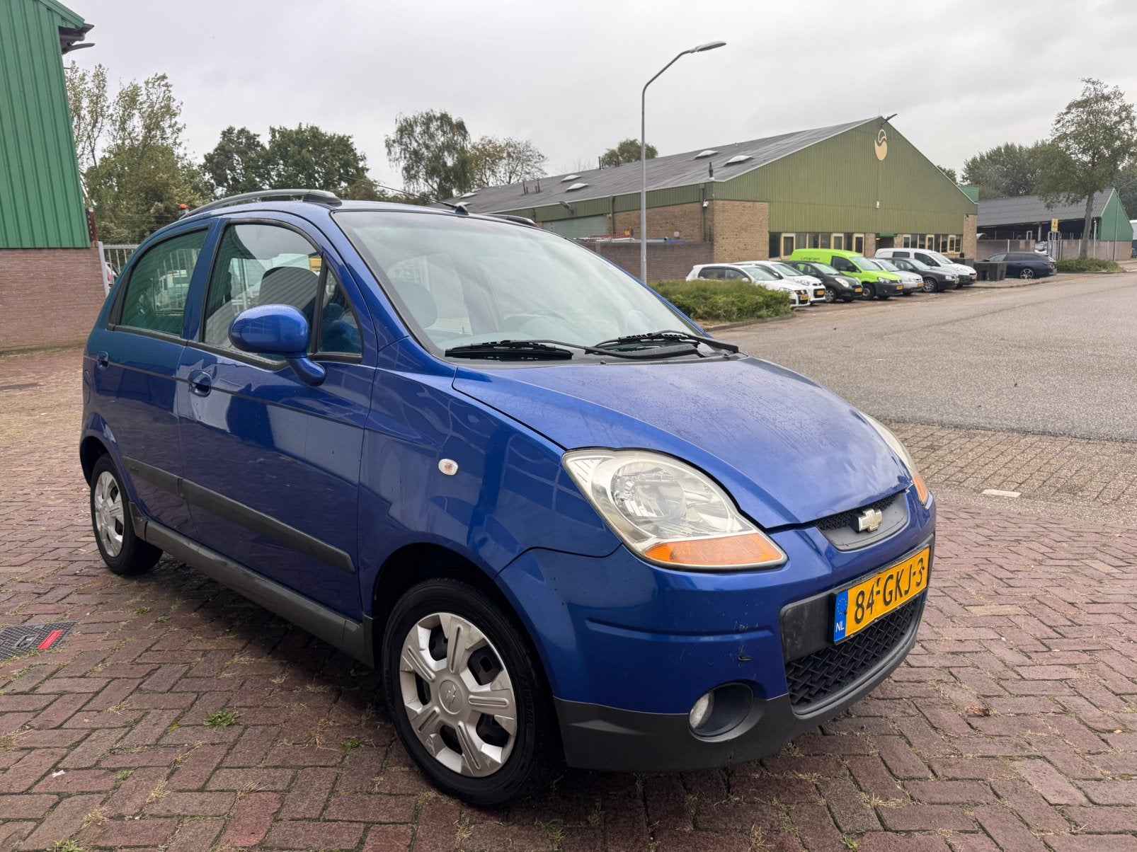 Chevrolet Matiz 0.8 2008 Blauw, Voorwielaandrijving, Blauw, Origineel Nederlands, Bedrijf