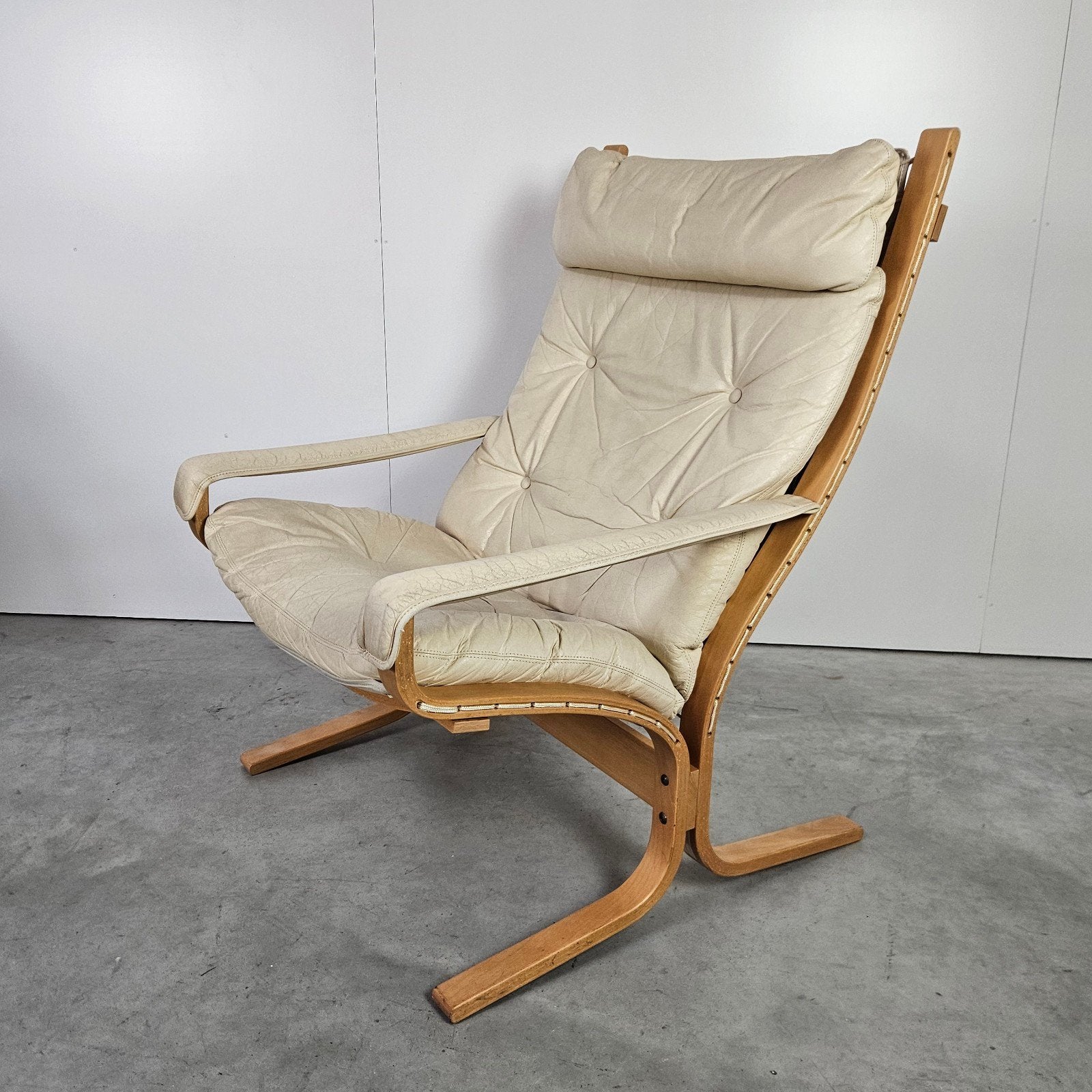 Vintage Noorse siesta chair, Westnova, Ingmar Relling, Huis en Inrichting, Gebruikt, Vintage, Ophalen of Verzenden, 50 tot 75 cm