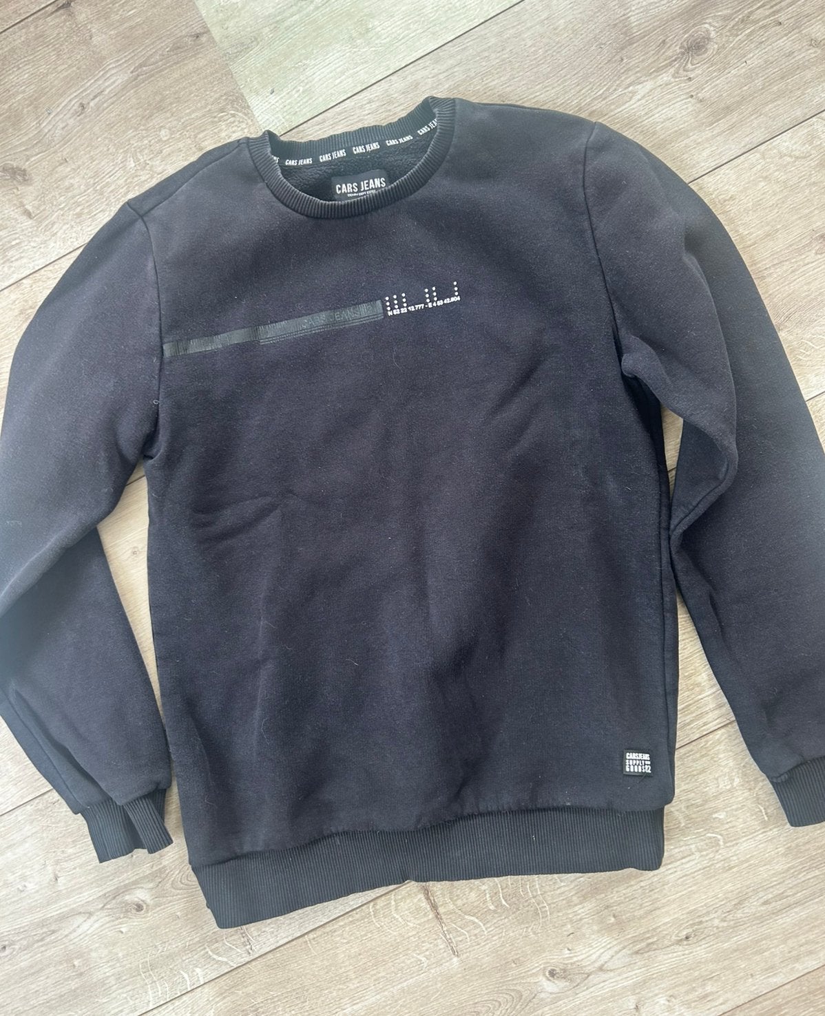 Cars trui maat 14 zwart sweater, Ophalen of Verzenden, Zo goed als nieuw, Jongen, Trui of Vest