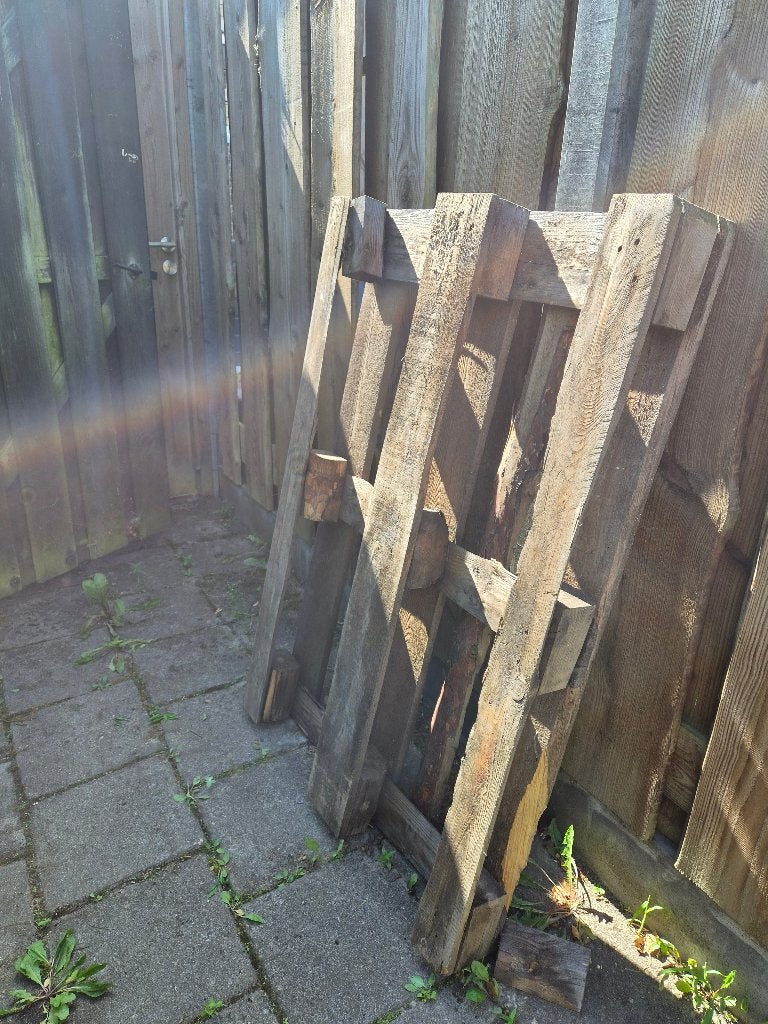 Pallet, Ophalen, Gebruikt