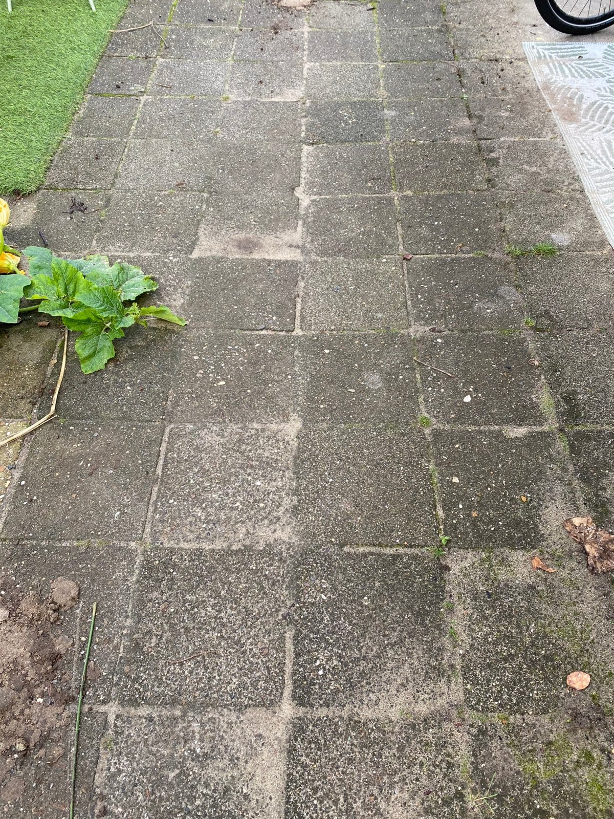 30 stoeptegels + 5 grote gratis ophalen, Ophalen, Gebruikt, Overige materialen, Terrastegels