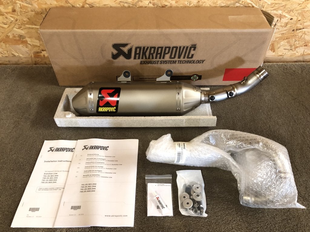 Akrapovic Evolution Line KTM 250 350 SX-F FC250 FC350 19-22, Verzenden, KTM, Stallhofnerstraße 3, Betriebsgebiet Süd, Mattighofen, Oberösterreich, 5230, AT