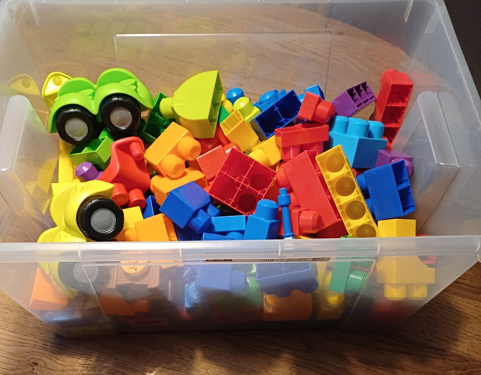 Grote doos met diverse bouwblokken (Abrick, Megabloks), Ophalen of Verzenden, Gebruikt, Megabloks